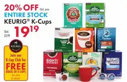 Boscov's KEURIG K-Cups offer