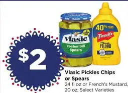 Food 4 Less Vlasic Pickles Chips or Spears offer