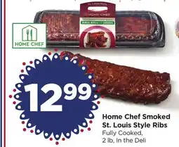 Food 4 Less Home Chef Smoked St. Louis Style Ribs offer