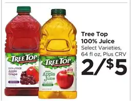 Food 4 Less Tree Top 100% Juice offer