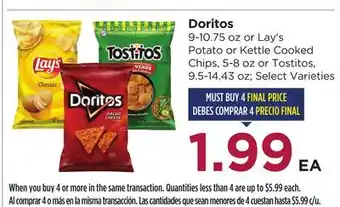 Food 4 Less Doritos offer