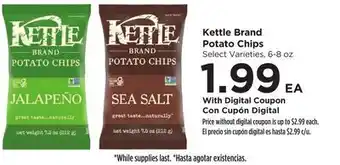 Food 4 Less Kettle Brand Potato Chips offer