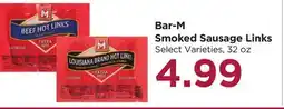 Food 4 Less Bar-M Smoked Sausage Links offer