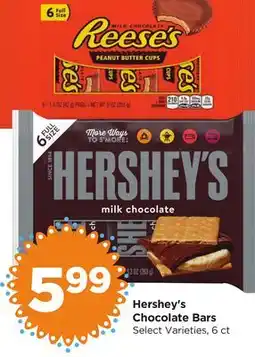 Food 4 Less Hershey's Chocolate Bars offer