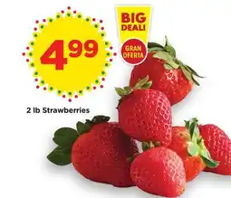 Food 4 Less 2 lb Strawberries offer