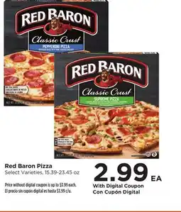 Food 4 Less Red Baron Pizza offer