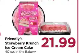 Food 4 Less Friendly's Strawberry Krunch Ice Cream Cake offer