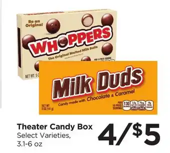 Food 4 Less Theater Candy Box offer