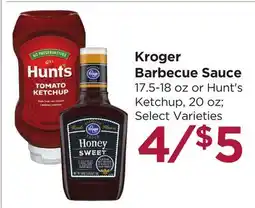 Food 4 Less Kroger Barbecue Sauce offer
