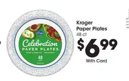 Ralphs Kroger Paper Plates offer