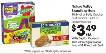 Ralphs Nature Valley Biscuits or Bars offer