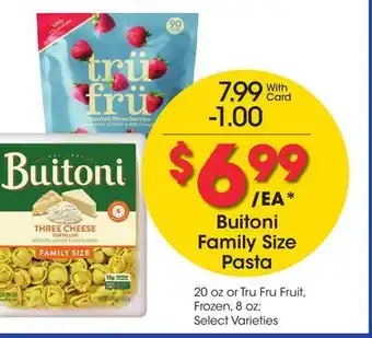 Ralphs Buitoni Family Size Pasta offer