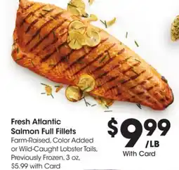 Ralphs Fresh Atlantic Salmon Full Fillets offer