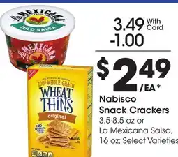 Ralphs Nabisco Snack Crackers offer