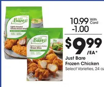 Ralphs Just Bare Frozen Chicken offer