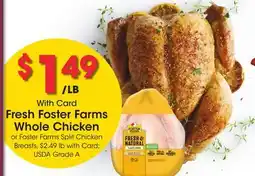 Ralphs Fresh Foster Farms Whole Chicken offer