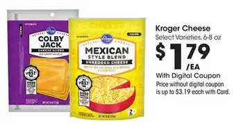 Ralphs Kroger Cheese offer