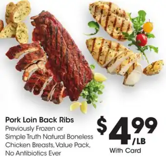 Ralphs Pork Loin Back Ribs offer