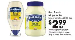Ralphs Best Foods Mayonnaise offer