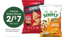 Ralphs Frito-Lay Simply Snacks offer