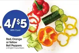 Ralphs Red, Orange or Yellow Bell Peppers offer