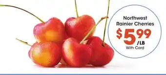 Ralphs Northwest Rainier Cherries offer