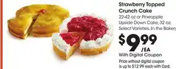 Ralphs Strawberry Topped Crunch Cake offer