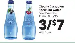 Ralphs Clearly Canadian Sparkling Water offer