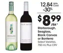 Ralphs Starborough, Seaglass, Blank Canvas or Bonterra offer