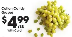 Ralphs Cotton Candy Grapes offer