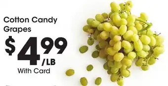 Ralphs Cotton Candy Grapes offer
