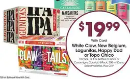 Ralphs White Claw, New Belgium, Lagunitas, Happy Dad or Topo Chico offer
