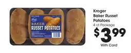 Ralphs Kroger Baker Russet Potatoes offer