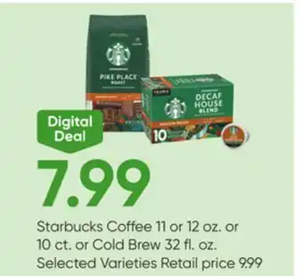 Stater Bros Starbucks Coffee offer