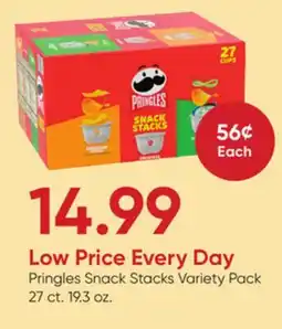 Stater Bros Pringles Snack Stacks Variety Pack offer