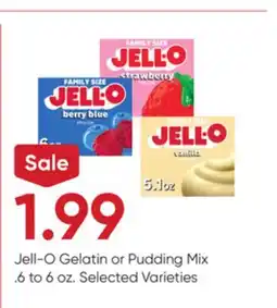 Stater Bros Jell-O Gelatin or Pudding Mix offer