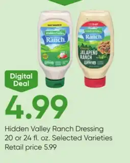 Stater Bros Hidden Valley Ranch Dressing offer