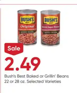 Stater Bros Bush's Best Baked or Grillin' Beans offer