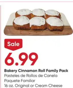 Stater Bros Bakery Cinnamon Roll Family Pack offer