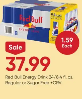 Stater Bros Red Bull Energy Drink offer