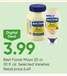 Stater Bros Best Foods Mayo offer
