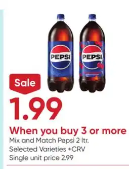 Stater Bros Pepsi offer