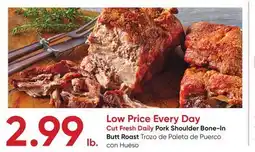 Stater Bros Pork Shoulder Bone-In Butt Roast offer