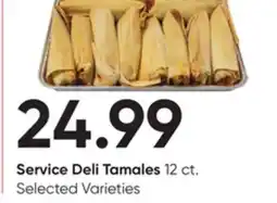 Stater Bros Service Deli Tamales offer