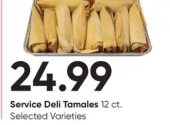 Stater Bros Service Deli Tamales offer