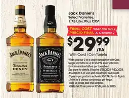 Ralphs Jack Daniel's offer