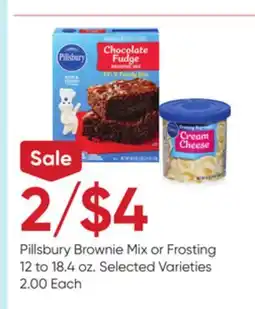 Stater Bros Pillsbury Brownie Mix or Frosting offer