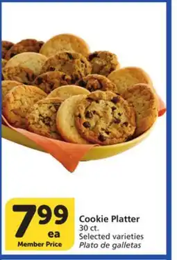 Vons Cookie Platter offer