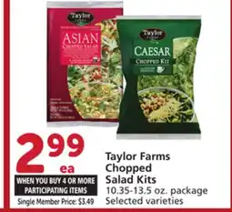Vons Taylor Farms Chopped Salad Kits offer