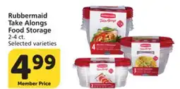 Vons Rubbermaid Take Alongs Food Storage offer